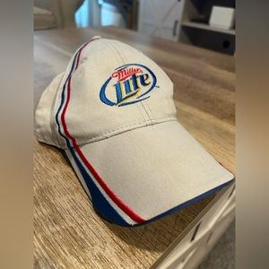 Miller Lite Adjustable Beer Baseball Cap Hat